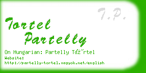 tortel partelly business card